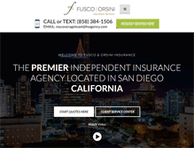 Tablet Screenshot of foagency.com